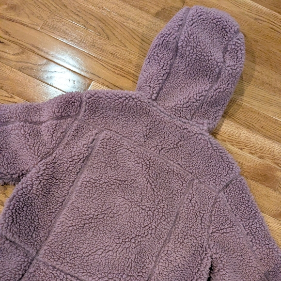L.L. Bean Mountain Pile Purple Sherpa Jacket Small - Picture 11 of 16